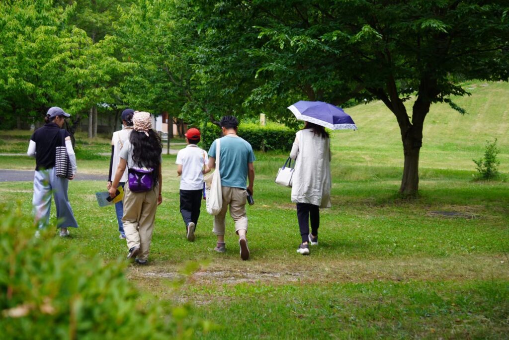 Earth Day山形2026 会場下見したときの画像